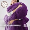 Inhand Heated Blanket Electric Throw - 50"x60" Gradient Flannel Heating Blanket Throw Auto-Off 10 Heat Level Over-Heat Protection - 3 of 4