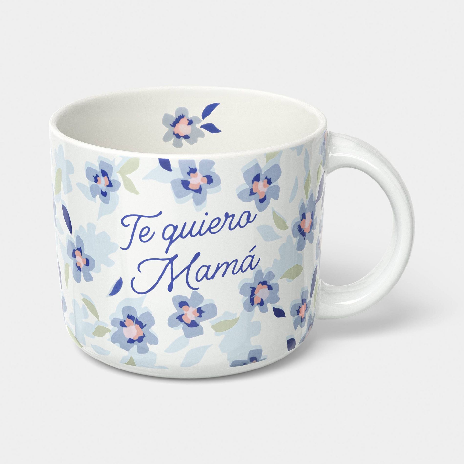 14oz Te Quiero Mama Shortie Mug Blue - Room Essentials™