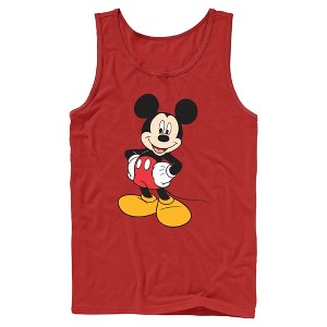 Mens Mickey & Friends Classic Glove Pose Tank Top - 1 of 4
