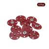 Unique Bargains Alloy Invisible Durable High Hardness Buckle Fasteners Press Studs Buttons 5 Pcs - 3 of 4
