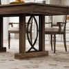 71-Inch Wooden Kitchen Table with Two Drawers, Large Dining Table for 6-8 w/ Large Tabletop & Sturdy Frame - 4 of 4