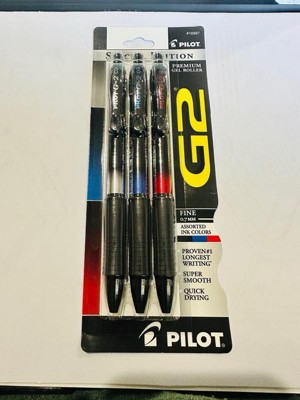 Pilot 18ct G2 Gel Pens Fine Point 0.7mm Assorted Inks : Target