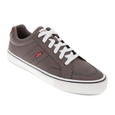 Levi's Mens Avery Synthetic Leather Casual Lace Up Sneaker Shoe