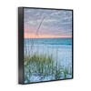 Stupell Industries Coastal Sea Grass Sprigs Beach Shore Framed Giclee Art, Black, 11" x 14" - 2 of 4