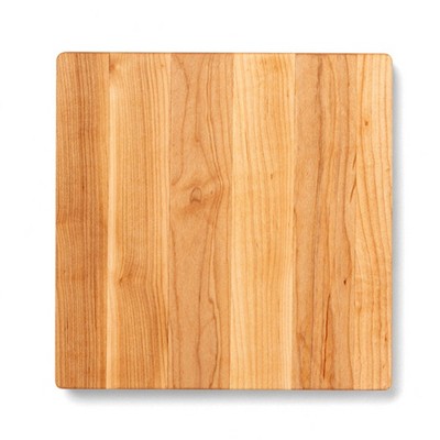 John Boos Small Chop-N-Slice Maple Wood Cutting Board for Kitchen, Reversible Edge Grain Square Butcher Boos Block