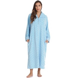 Just Love Plush Zipper Lounger Robe for Women - 1 of 1