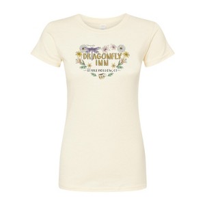 Women's - Gilmore Girls - Dragonfly Inn Fitted Graphic T-Shirt - 1 of 2