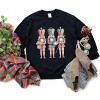 Simply Sage Market Women's Graphic Sweatshirt Nutcracker Pink - 3 of 4