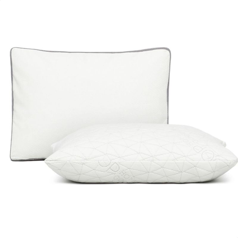 Coop Home Goods - Toddler Pillow (14x19) & Pillow Protector - Premium Cross-Cut Memory Foam - CertiPUR-US/GREENGUARD Gold Certified, 1 of 4