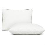 Coop Home Goods - Toddler Pillow (14x19) & Pillow Protector - Premium Cross-Cut Memory Foam - CertiPUR-US/GREENGUARD Gold Certified