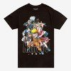 Seven Times Six Naruto T-Shirt Men's Sakura Kakashi Sasuke Iruka Short Sleeve Graphic Tee Black - 3 of 4
