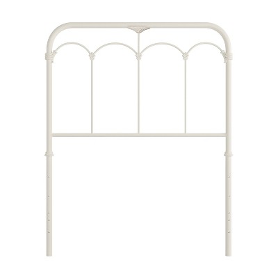 Twin Jocelyn Metal Headboard Soft White - Hillsdale Furniture