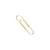 Acco Paper Clips Metal Wire Jumbo 1 3/4" Gold Tone 50/Box 72532 - 2 of 3