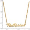 Black Bow Jewelry 14k Yellow Gold Plated Sterling Silver Texas Tech Red Raiders NCAA Necklace 18 Inch - 2 of 4