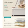 SONGMICS Storage Ottoman Bench End of Bed Bench Storage Chest Load up to 660 lb for Living Room Bedroom - 3 of 4