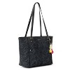 Sakroots Women's Metro Tote Black Spirit Desert Repreve - 2 of 4