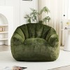 GlasFlength Bean Bag Seats Comfortable Premium Memory Foam Lounge Chair with Removable Cover for Living Room Bedroom, Green, 41.4"*35"*30.7" - 2 of 4
