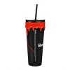 Ghostface Acrylic Drip Black 26 Oz Tumbler Plastic Cup - 4 of 4