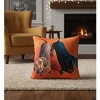Manual Woodworkers & Weavers Cute Dachshund Outdoor Pillow – 18" Weather-Resistant Dog Decor - 2 of 3