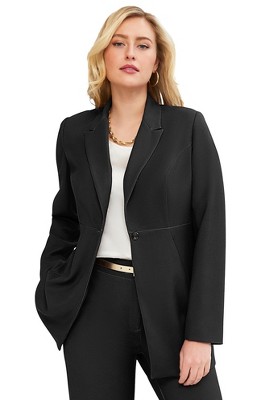 Jessica London Women's Plus Size Bi-Stretch Blazer