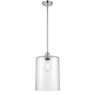 Cobbleskill - 1 Light Stem Hung Mini Pendant In Industrial Style-14 Inches Tall and 9 Inches Wide