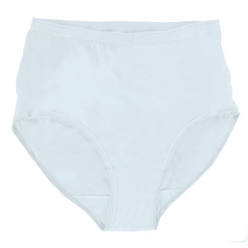 Fruit Of The Loom Women's Cotton White Briefs (6 Pair Pack), 10
