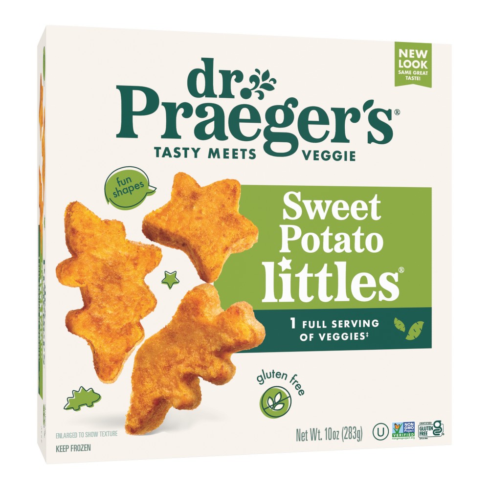 Dr. Praeger's Frozen Gluten Free Sweet Potato Littles - 10oz