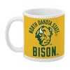 North Dakota State Bison Secondary Ceramic Coffee Mug Novelty Gift Mugs for Coffee Tea and Hot Drinks 11oz White - 3 of 4