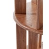 Kumasinova 100% Kid-Friendly Rubberwood Bookshelf Rotating Design,Durable Vertical Book Shelf Tower for Kids,360° Swivel Corner Bookshelf - 4 of 4
