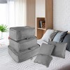 Racxily 9Pcs/Set Clothes Storage Bags Water-Resistant Travel Luggage Organizer Clothing Packing Cubes for Blouse Hosiery Stocking - 4 of 4