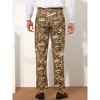 INSPIRE CHIC Men's Regular Fit Animal Printed Pants - 3 of 4