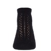 Memoi Girls Pelerine Cotton Blend Anklet Socks Black 00 - 2 of 3