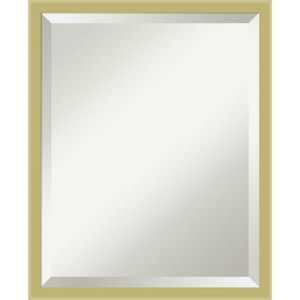 Amanti Art Incline Beveled Wood Framed Bathroom Vanity Wall Mirror - 1 of 4
