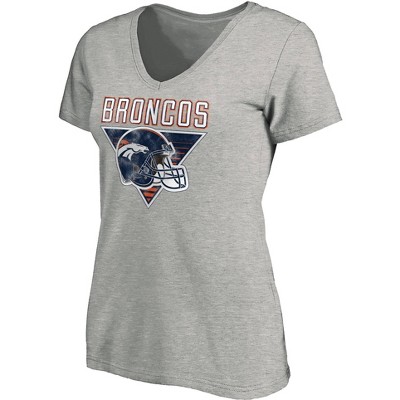 denver broncos v neck t shirt