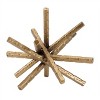 Abstract Textured Metal Sculpture (Set of 4) - 2 of 3