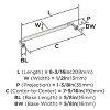 Amerock Coble Pull for Cabinets, Drawers, and Furniture - 3 of 4