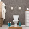 Evideco French Home Goods Modern Toilet Brush and Holder Set with Bamboo Lid - 2 of 4