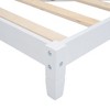 Sapphtopaz Daybed Bed Frame with Backrest and Armrest Mid-Century Modern Sofa Bed with Slats Support for Bedroom, Apartment - 2 of 4