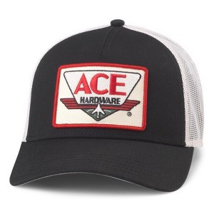 Ace Vintage Threads - Headwear - Logo - Baseball Cap - Ivory - 1 of 1