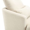 Okak 360° Swivel Barrel Chair,Plush PU Leather Accent Chair with Ergonomic Support for Living Room,Nursery,Office,Lounge - 4 of 4
