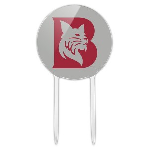 Bates College Secondary Logo Acrylic Cake Topper Party Decoration for Wedding Anniversary Birthday Graduation - 1 of 4
