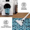 Washable Area Rugs, Rug Geometric Modern Rug for Bedroom, Non Slip Throw, Rugs Low Pile Stain Resistant Carpet for Nursery Dining Room - 3 of 4