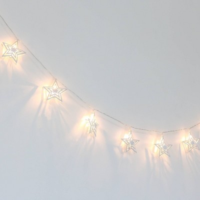 The Peanutshell Farmhouse Twinkle Stars LED String Lights