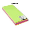 MyOfficeInnovations EasyClose Neon Color Envelopes #10 Assorted 4 1/8"H x 9 1/2"W 50/PK 122725 - 4 of 4