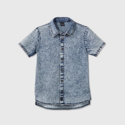 target denim shirt mens