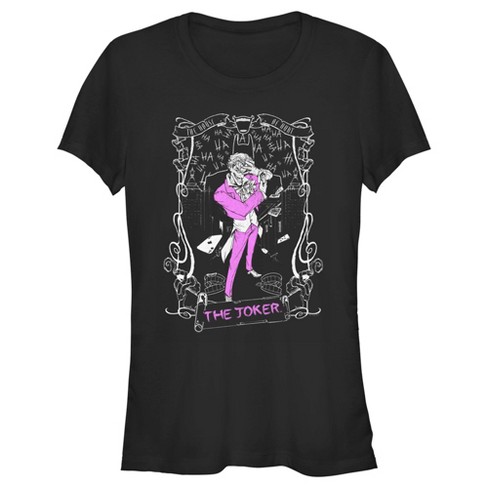 Juniors Womens Batman Joker Tarot T shirt Target