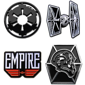 SalesOne LLC Star Wars Imperial Forces Enamel Pins | Set of 4 - 1 of 3