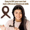NAYSAYE Satin Heatless Curler Overnight Soft Wave DIY No Heat Curling Set for All Hair Types, 16"*8"*2" - 4 of 4
