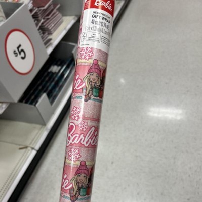 barbie wrapping paper christmas