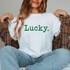 Simply Sage Market Women's Lucky Typewriter Short Sleeve Garment Dyed Tee - 2 of 4
